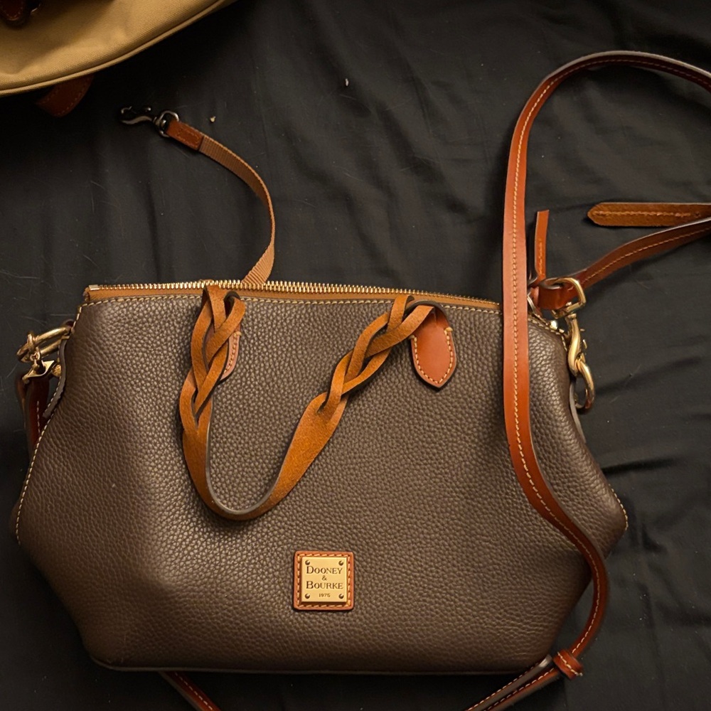 Dooney & Bourke Chocolate Brown Crossbody Bag